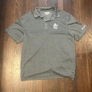 ShopRite LPGA Classic Heather Gray Polo - Level Wear Brand - Size Men’s Large